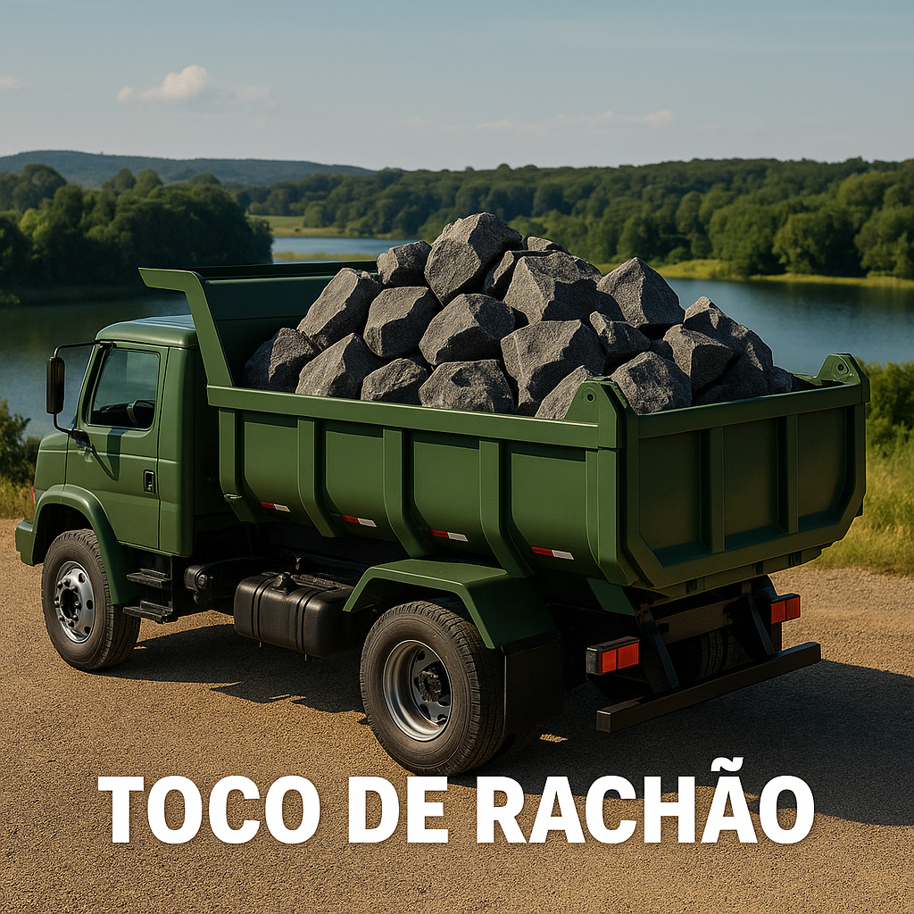 TOCO >>> RACHÃO (PEDRA MARROADA ou PEDRA DE MÃO)